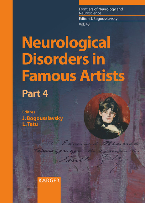 Neurological Disorders in Famous Artists - Part 4