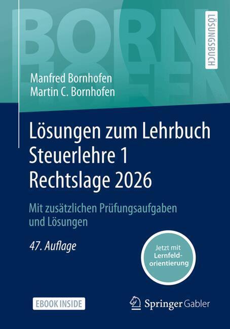 Lösungen zum Lehrbuch Steuerlehre 1 Rechtslage 2026