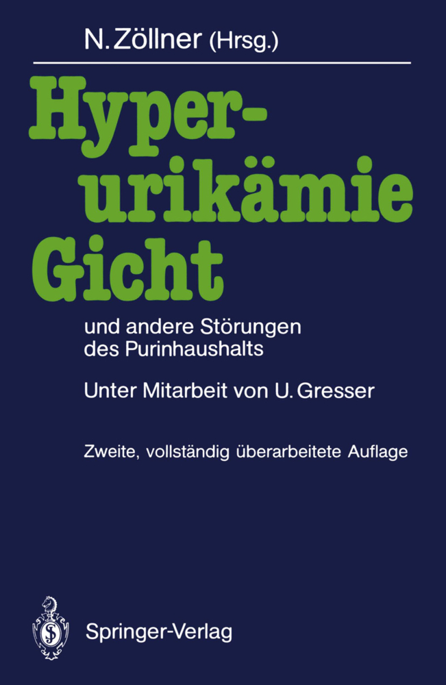 Hyperurikämie, Gicht und andere Störungen des Purinhaushalts