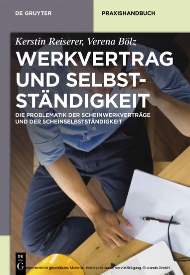 Werkvertrag und Selbstständigkeit