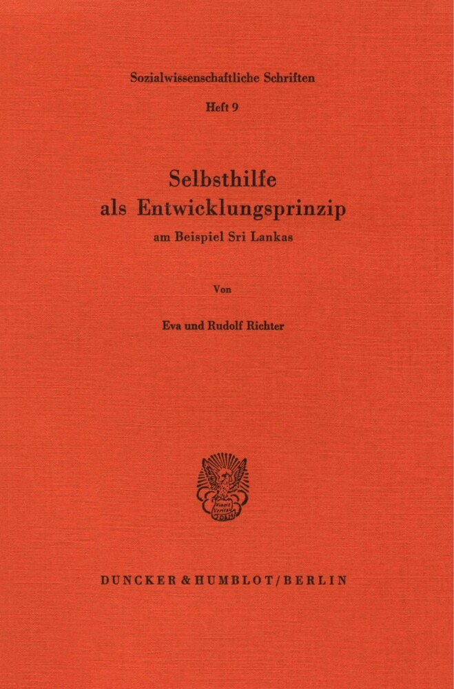 Selbsthilfe als Entwicklungsprinzip am Beispiel Sri Lankas.