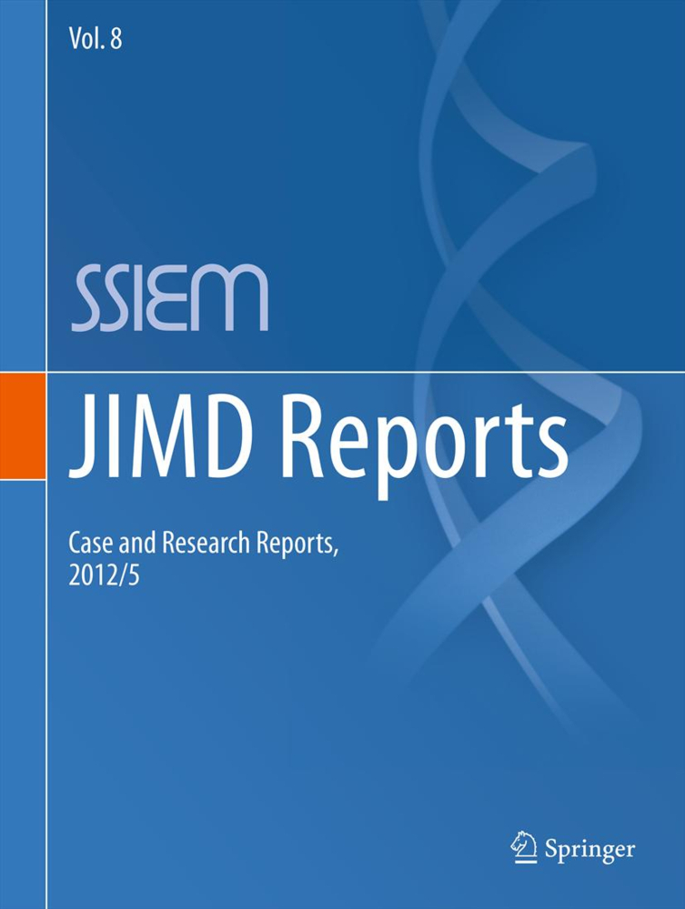 JIMD Reports - Case and Research Reports, 2012/5. Vol.2012/5
