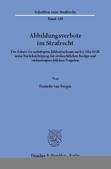 Abbildungsverbote im Strafrecht.