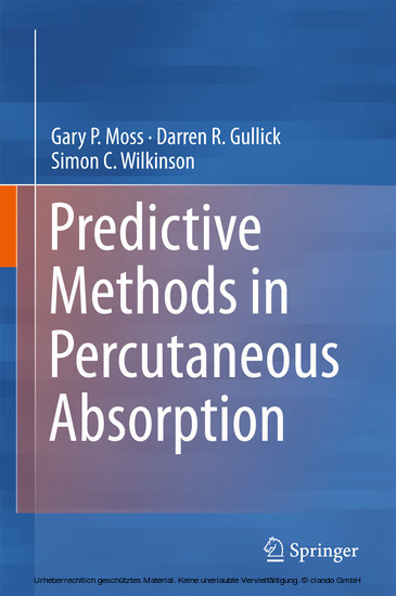 Predictive Methods in Percutaneous Absorption