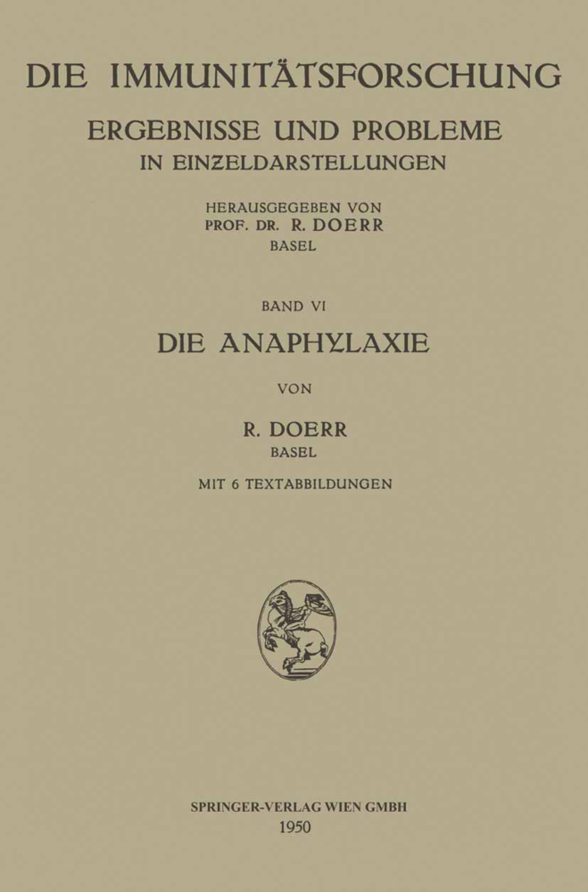 Die Anaphylaxie
