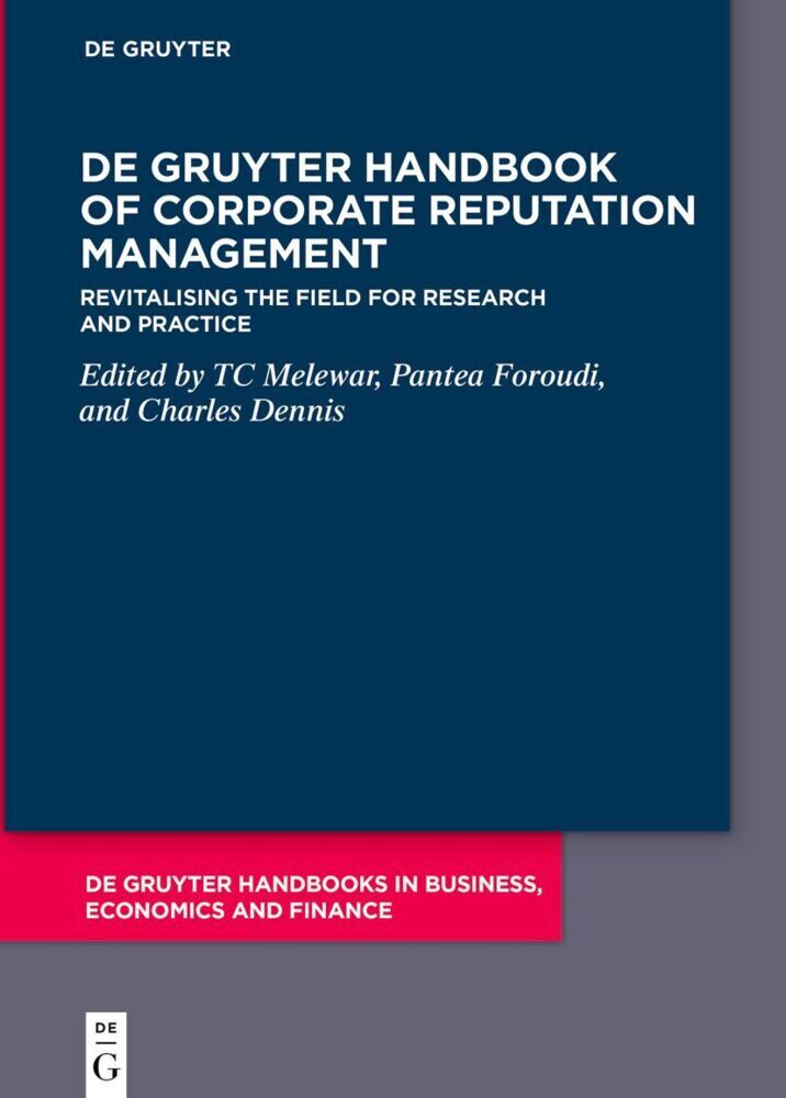De Gruyter Handbook of Corporate Reputation Management
