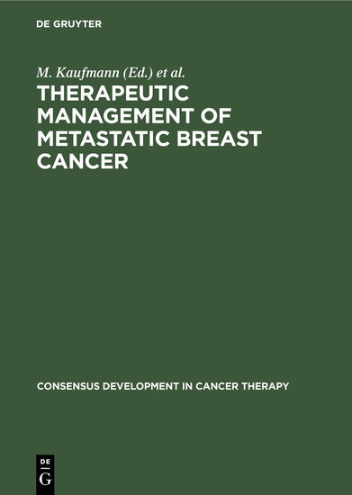 Therapeutic Management of Metastatic Breast Cancer