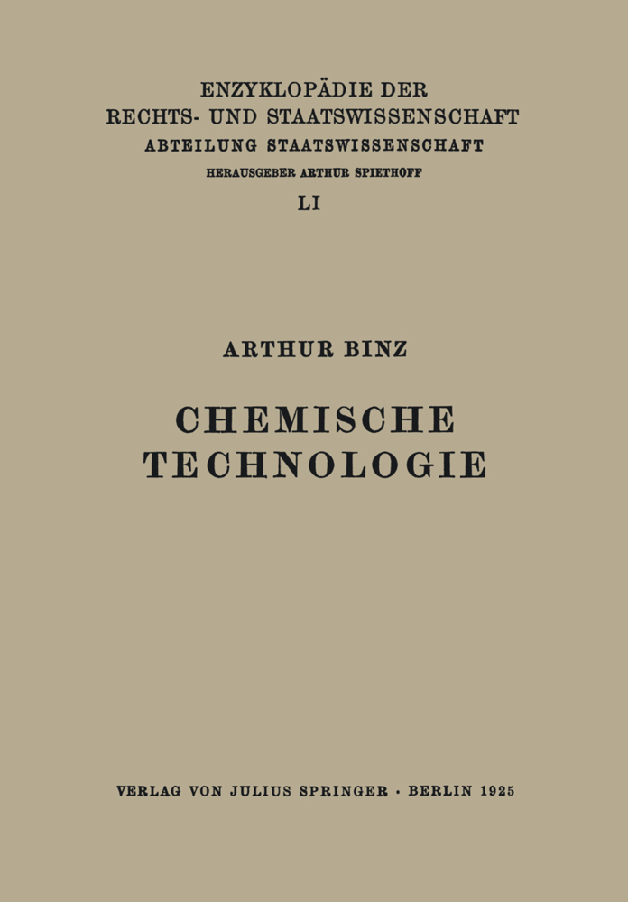 Chemische Technologie
