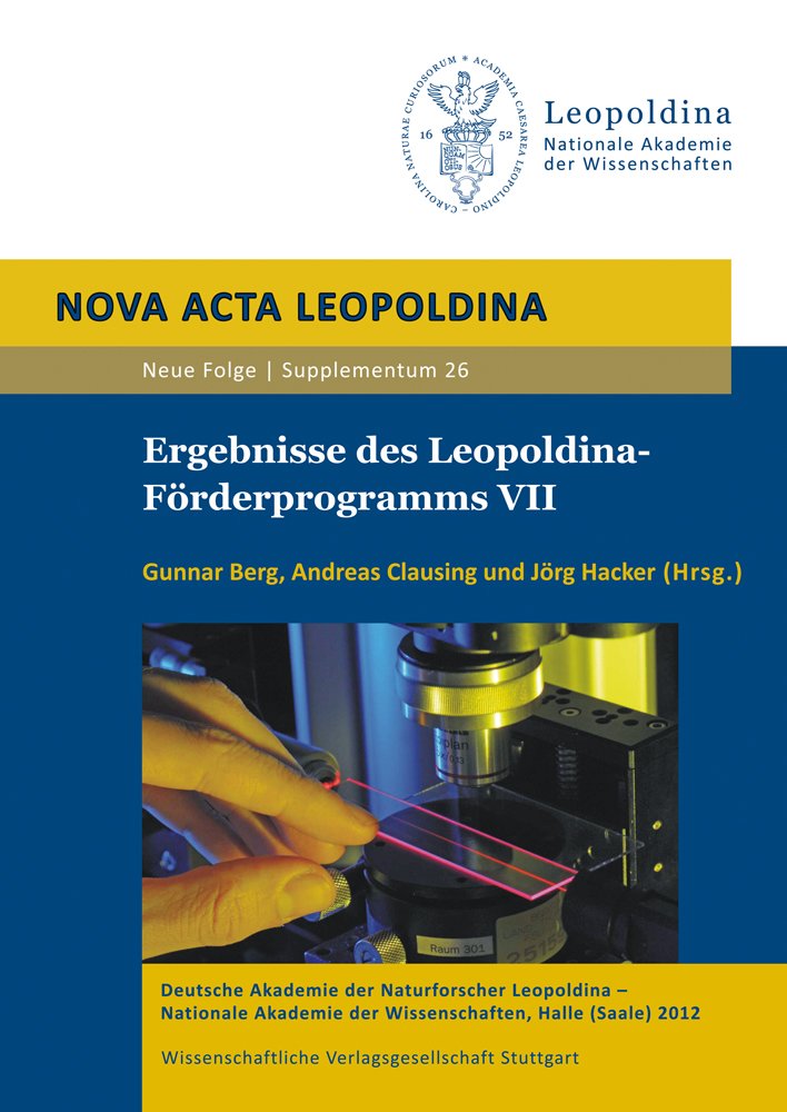 Ergebnisse des Leopoldina-Förderprogramms VII