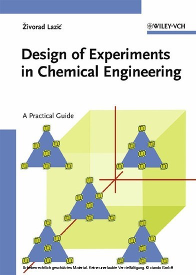 Design of Experiments in Chemical Engineering