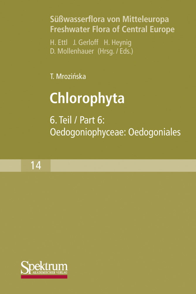 Süßwasserflora von Mitteleuropa, Bd. 14: Chlorophyta VI. Tl.6
