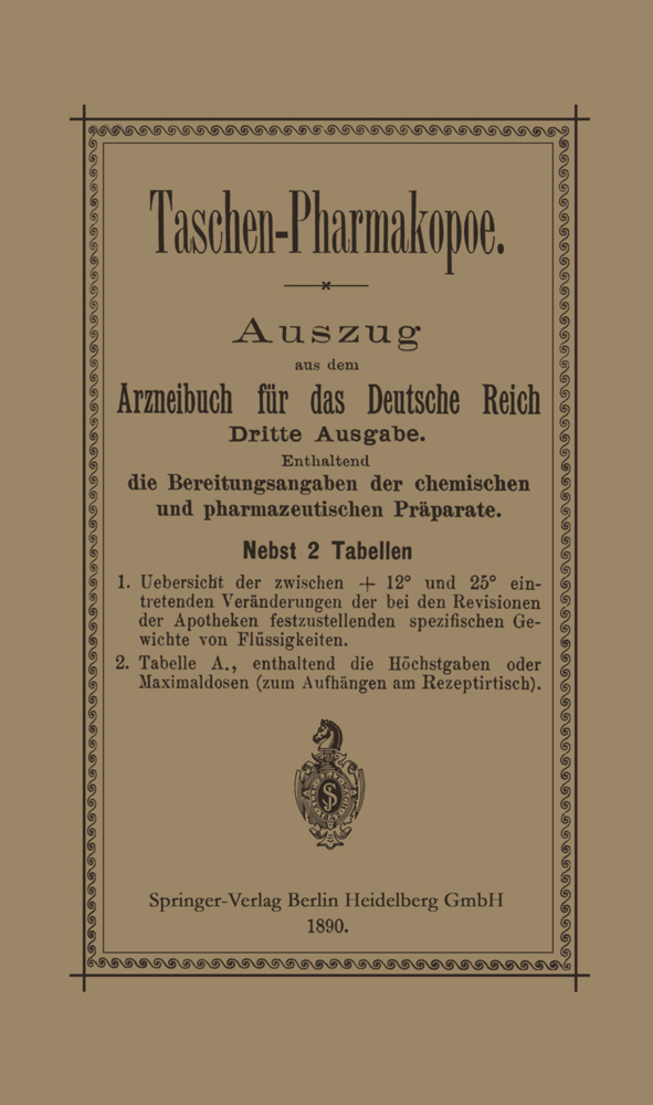 Taschen-Pharmakopoe