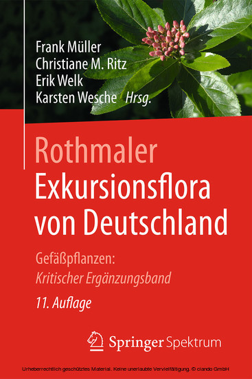 Rothmaler - Exkursionsflora von Deutschland