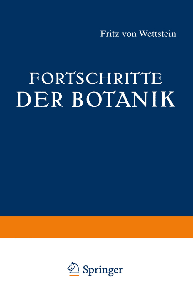 Fortschritte der Botanik