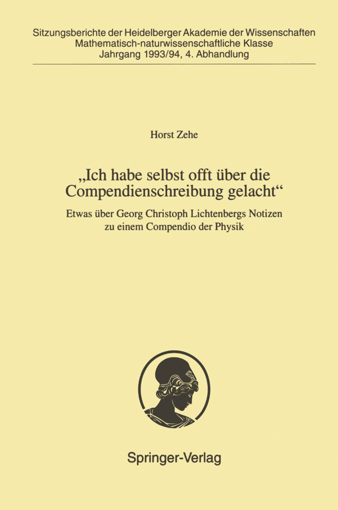 "Ich habe selbst offt über die Compendienschreibung gelacht". Abhandlung.4