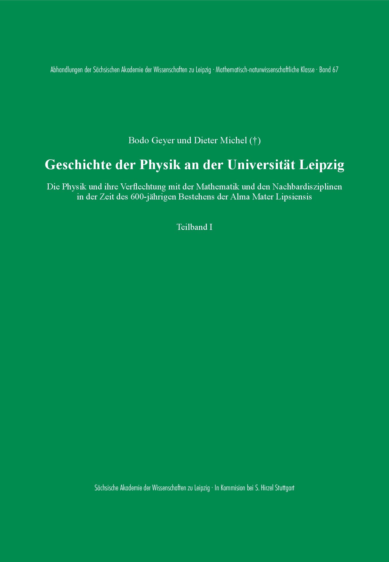 Geschichte der Physik an der Universität Leipzig