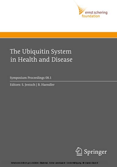 The Ubiquitin System in Health and Disease