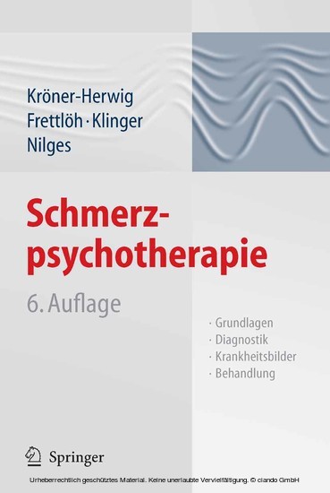 Schmerzpsychotherapie