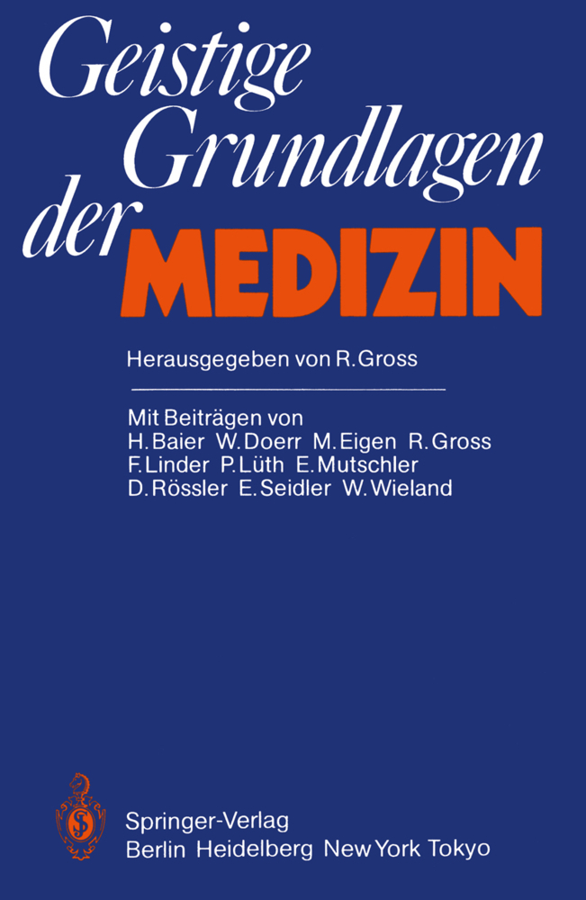 Geistige Grundlagen der Medizin