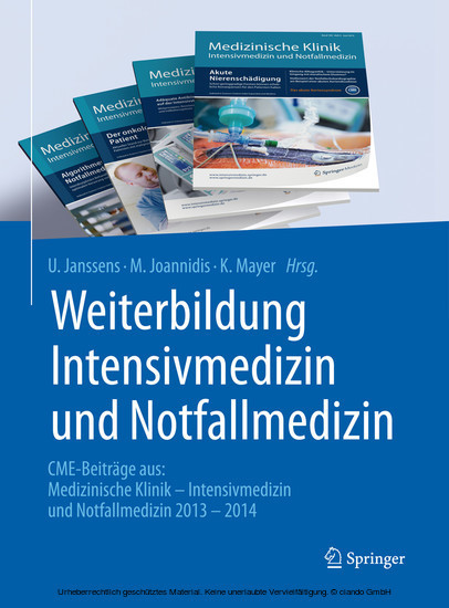 Weiterbildung Intensivmedizin und Notfallmedizin