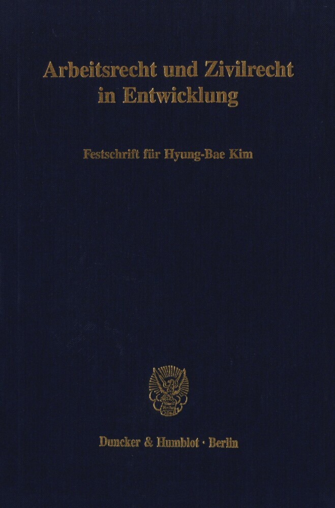 Arbeitsrecht und Zivilrecht in Entwicklung.