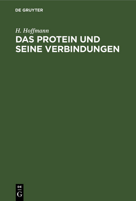 Das Protein und seine Verbindungen