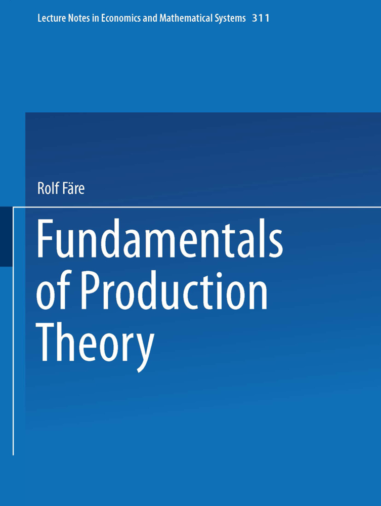Fundamentals of Production Theory