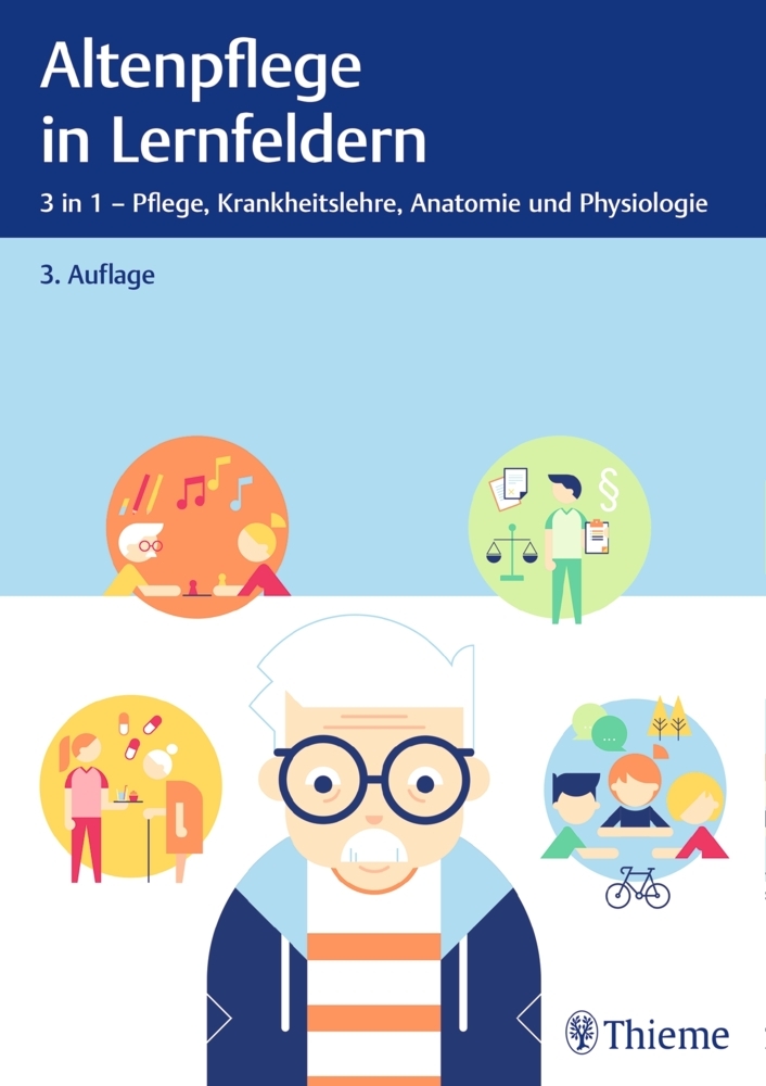 3 in 1 - Pflege, Krankheitslehre, Anatomie und Physiologie