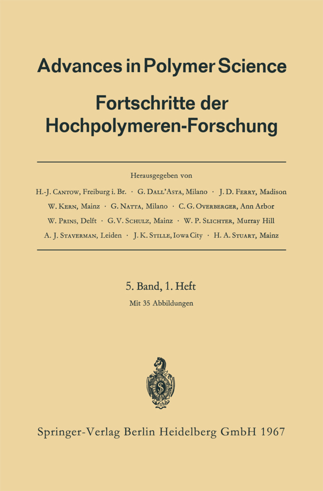 Fortschritte der Hochpolymeren-Forschung