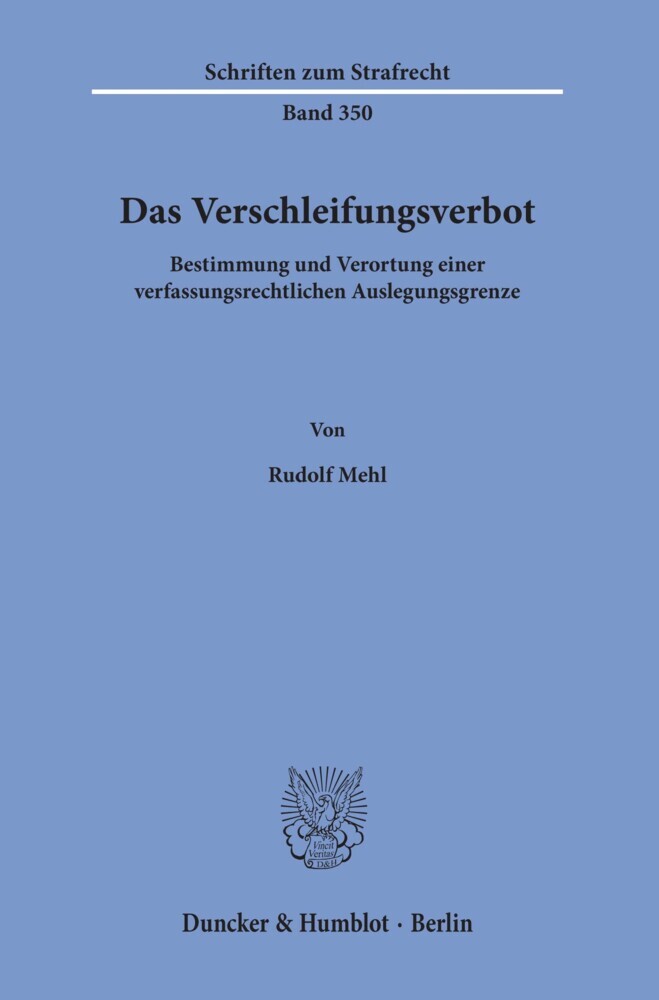 Das Verschleifungsverbot.