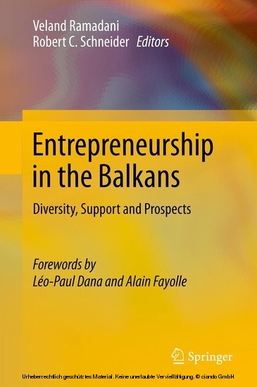 Entrepreneurship in the Balkans