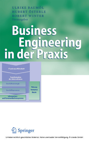 Business Engineering in der Praxis