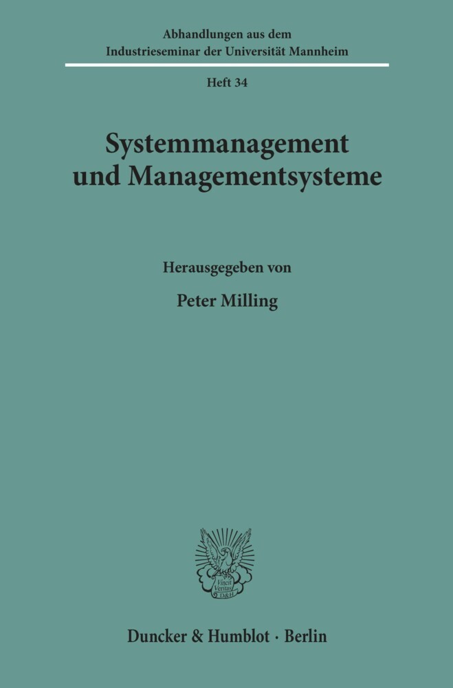 Systemmanagement und Managementsysteme.