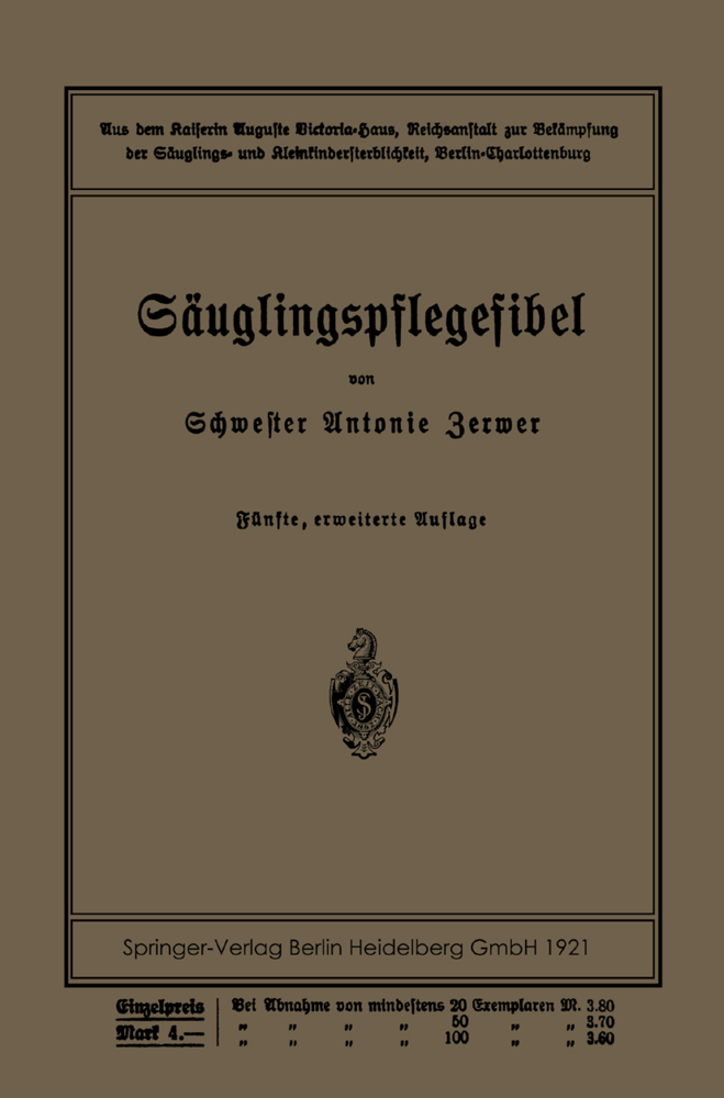 Säuglingspflegefibel