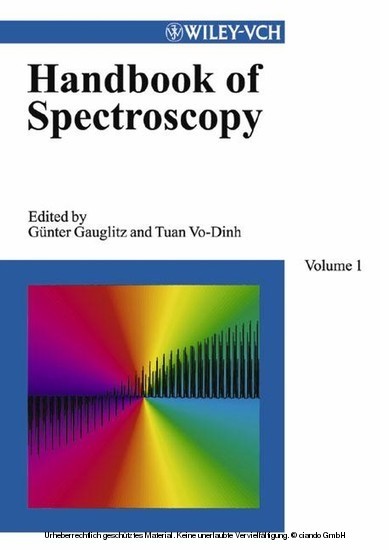 Handbook of Spectroscopy