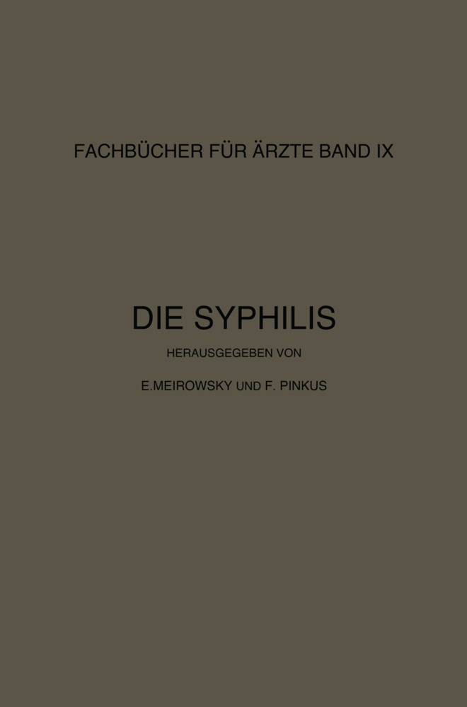 Die Syphilis