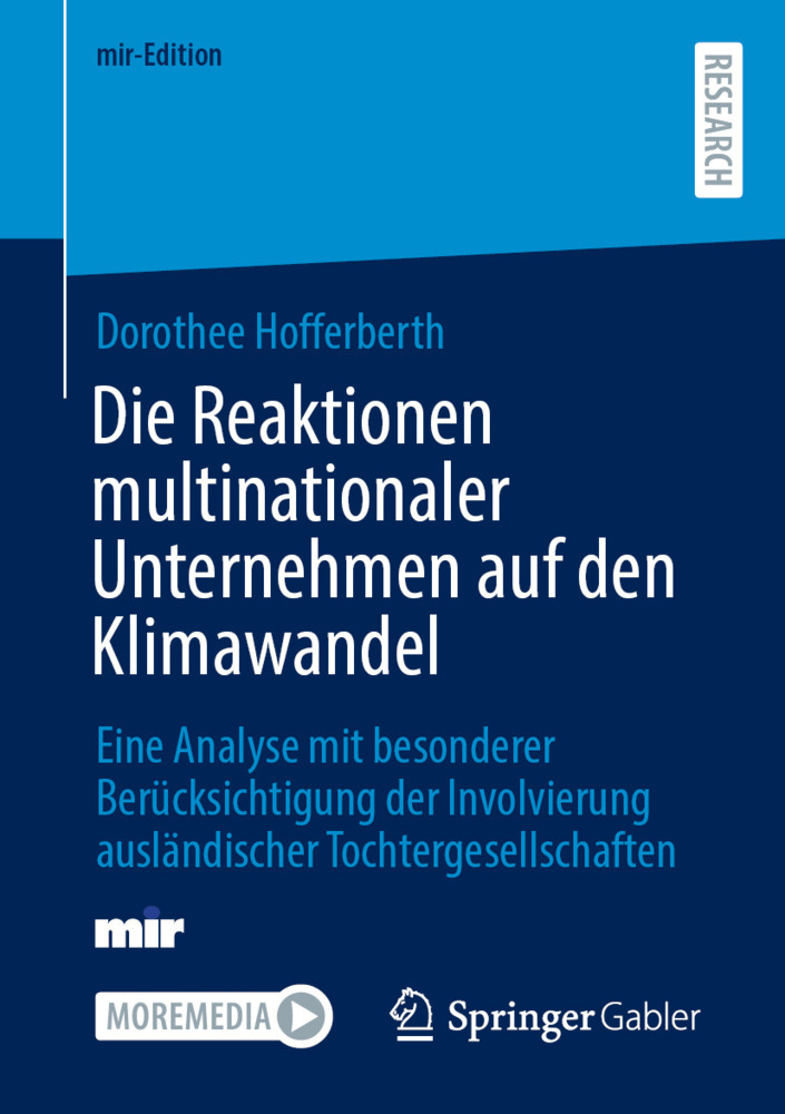 Die Reaktionen multinationaler Unternehmen auf den Klimawandel