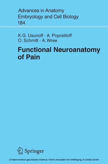 Functional Neuroanatomy of Pain