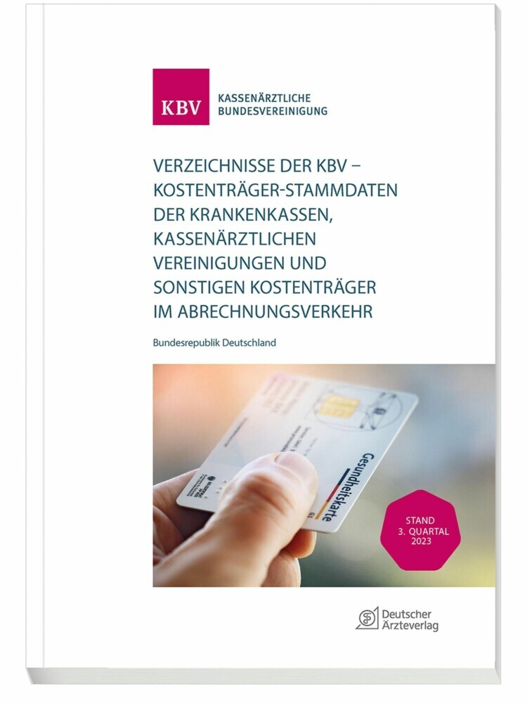Verzeichnisse der KBV