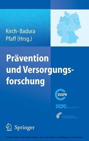 Prävention und Versorgungsforschung