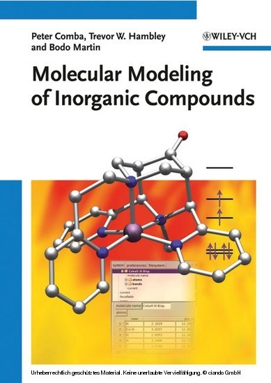 Molecular Modeling of Inorganic Compounds