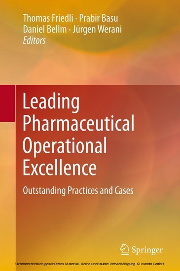 Leading Pharmaceutical Operational Excellence