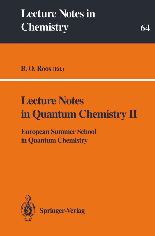 Lecture Notes in Quantum Chemistry. Vol.2