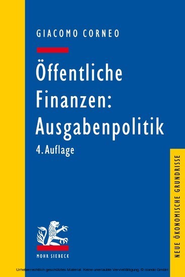Öffentliche Finanzen: Ausgabenpolitik