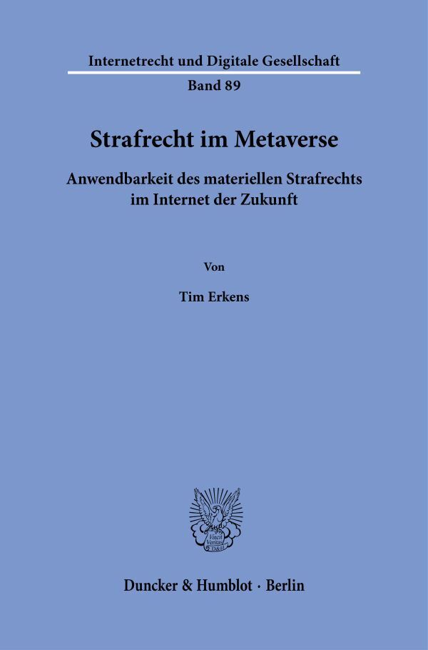 Strafrecht im Metaverse