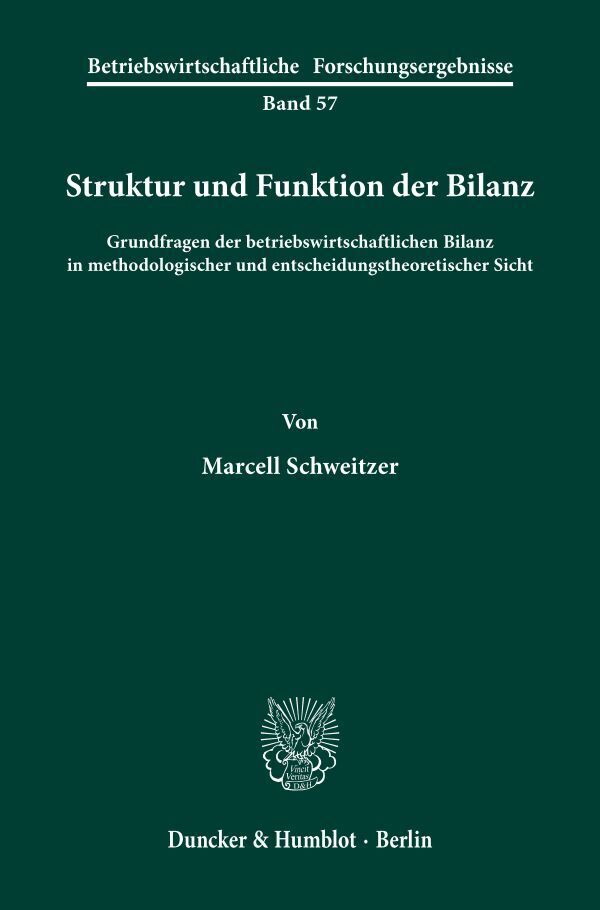 Struktur und Funktion der Bilanz.