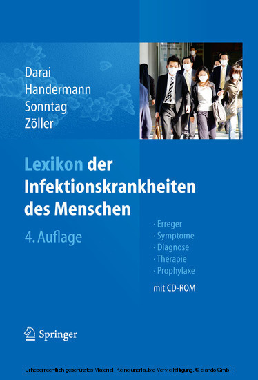 Lexikon der Infektionskrankheiten des Menschen