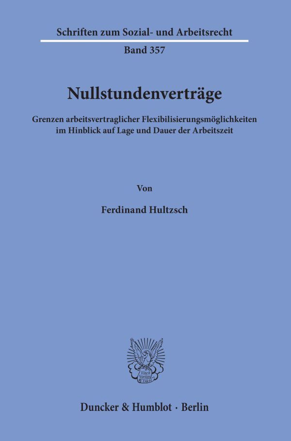 Nullstundenverträge.