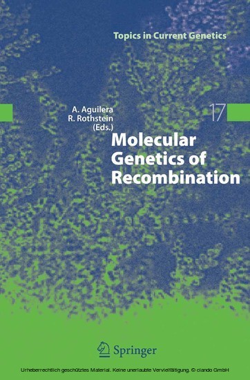 Molecular Genetics of Recombination