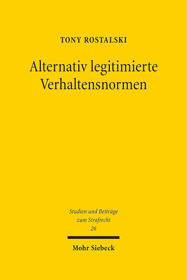 Alternativ legitimierte Verhaltensnormen